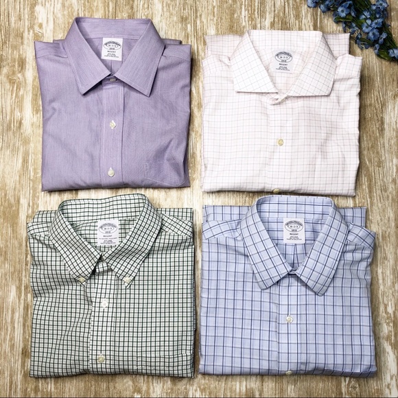 Brooks Brothers Other - Set of 4 {Brooks Brothers} 1818 Regent Dress Shirt